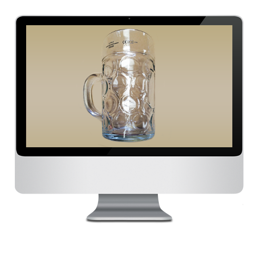 Glass Steins